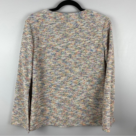 KUT from the Kloth Multi Colour Knit Pullover V Neck Sweater Small - Picture 7 of 11